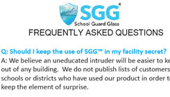 SGG questions brochure